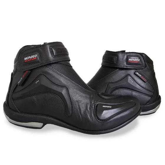 Imagem de Bota mondeo 5555 soft race cano baixo preto 38