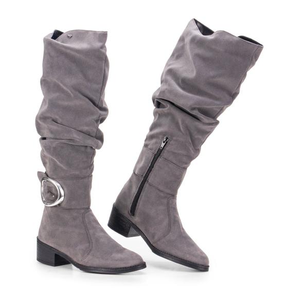 Bota Montaria Cano Bota Cano Longo Cinza Bota Ramarim Montaria