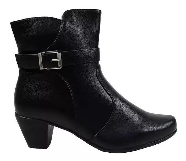Bota MoonCity Cano Curto 73037 PRETO Menor preço em Bota MoonCity Cano Curto 73037 PRETO