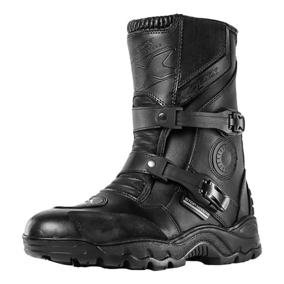 Imagem de Bota Motociclista Impermeavel Texx Adventure V2 Cano Curto