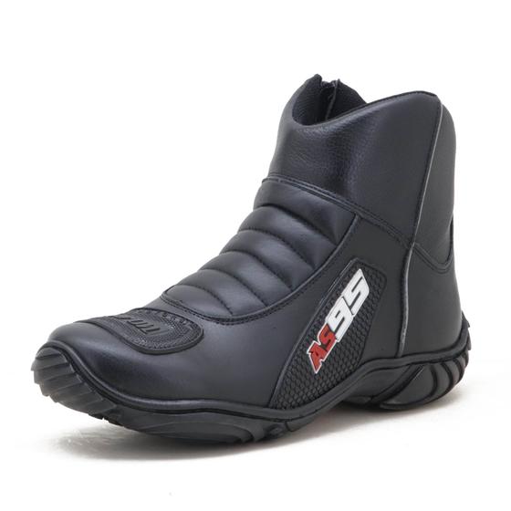 Bota Motociclista Atron Shoes Atron Shoes Bota Motociclista Em