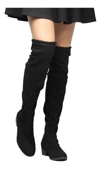 Imagem de Bota Over The Knee Zatz Montaria Suede 932