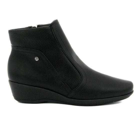 Imagem de Bota Piccadilly 143217 Salto Anabela Baixo Ziper Inverno Feminino