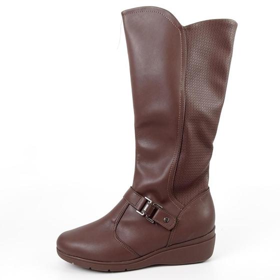 Imagem de Bota Piccadilly Cano Longo Com Fivel No Cabedal - 117112