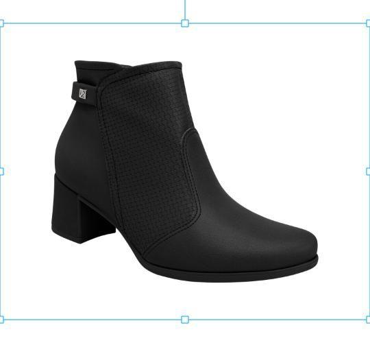 Imagem de Bota Piccadilly Feminina Cano Curto 6540545 Preto