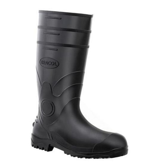 Bota Preta PVC Cano Longo N42 CA37455 Bracol Menor preço em Bota Preta PVC Cano Longo N42 CA37455 Bracol