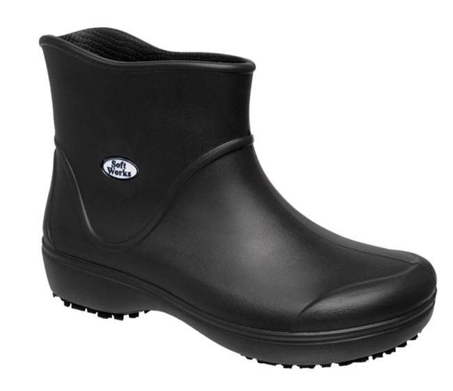 Imagem de Bota Profissional Light Boot BB85 Preta Ca 37390 Soft Works Isolante ao Frio e Antiderrapante