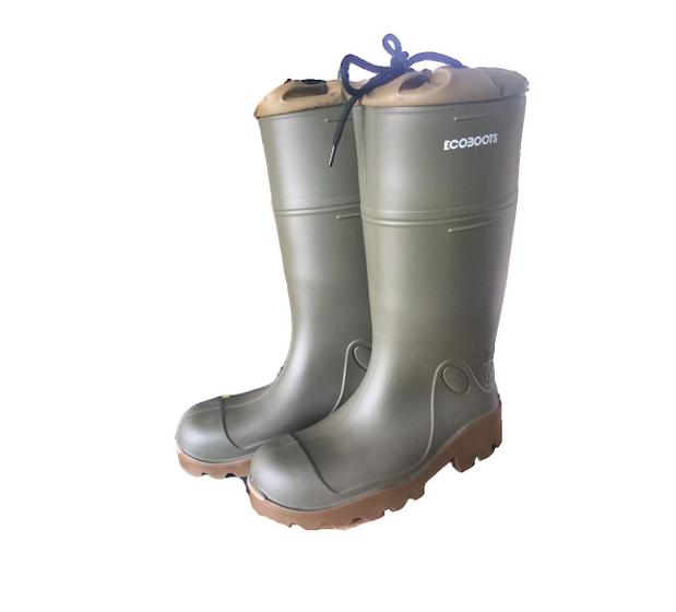 Bota Ecoboots Cano Longo Bota PU Galocha Ecoboots Cano Longo Verde