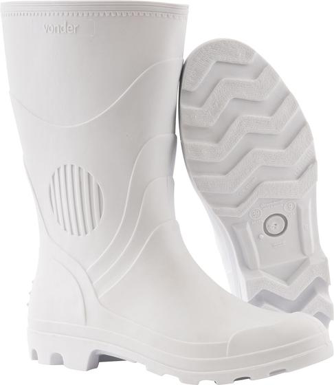 Imagem de Bota pvc 43/44 cano médio com forro branco ca3151 - Vonder