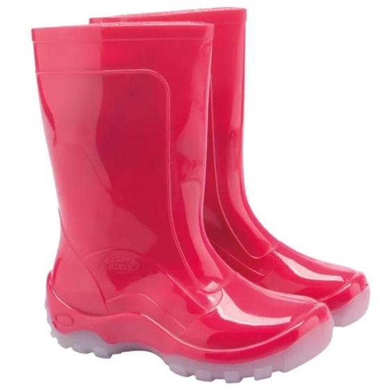 Imagem de Bota PVC nieve infantil cor pink leitoso