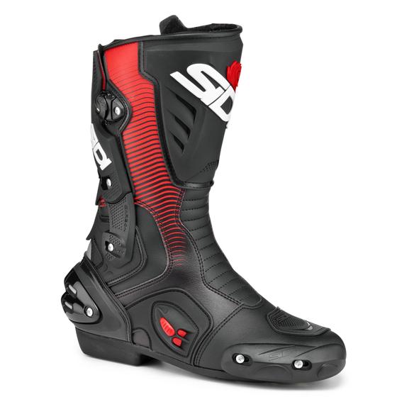 Imagem de Bota Sidi Vertigo Speed Pista Esportiva Racing Moto Vermelho