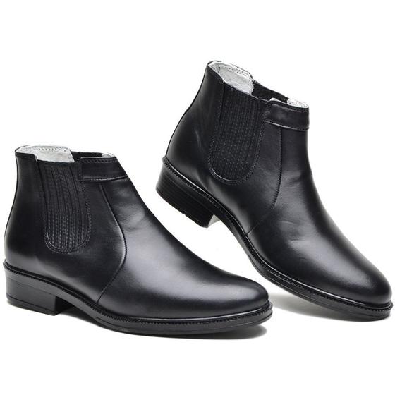 Imagem de Bota Social Masculina em pelica forrada AE40 preto