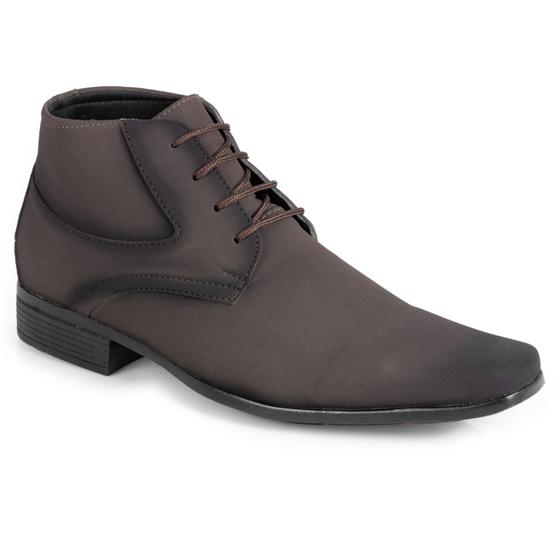 Imagem de Bota Social Masculino Com Cadarço Leve Oxford (SL1090)