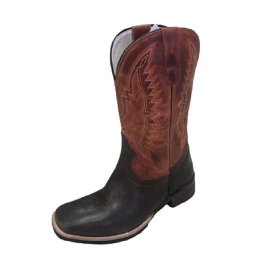 Imagem de Bota Texana Masculina Cano Longo Assis 704 Bico Quadrado