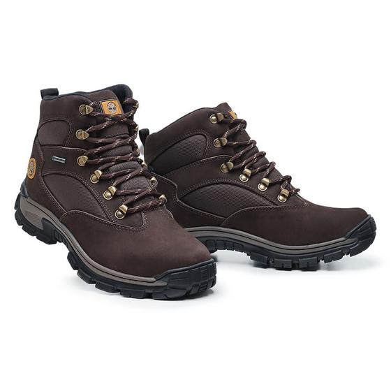 Imagem de Bota Timberland Chocoura de Couro Trail Mode Cor Brown