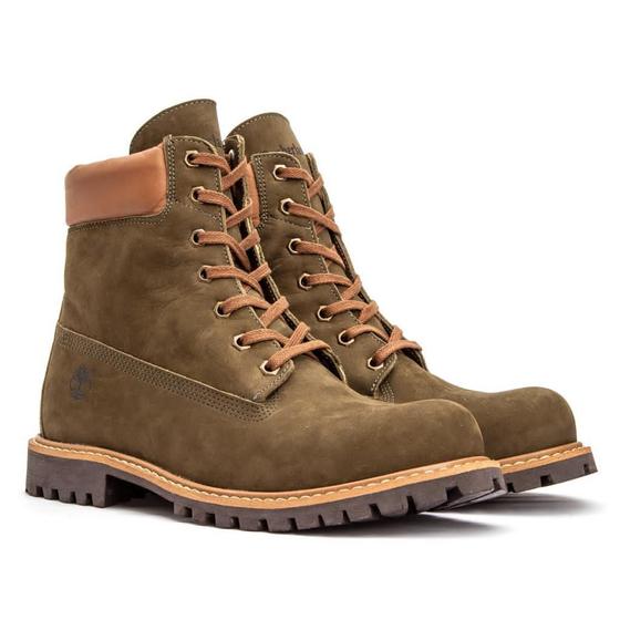 Bota Timberland Masculina Heritage Premium Boot Mount Original Verde Menor preço em Bota Timberland Masculina Heritage Premium Boot Mount Original Verde