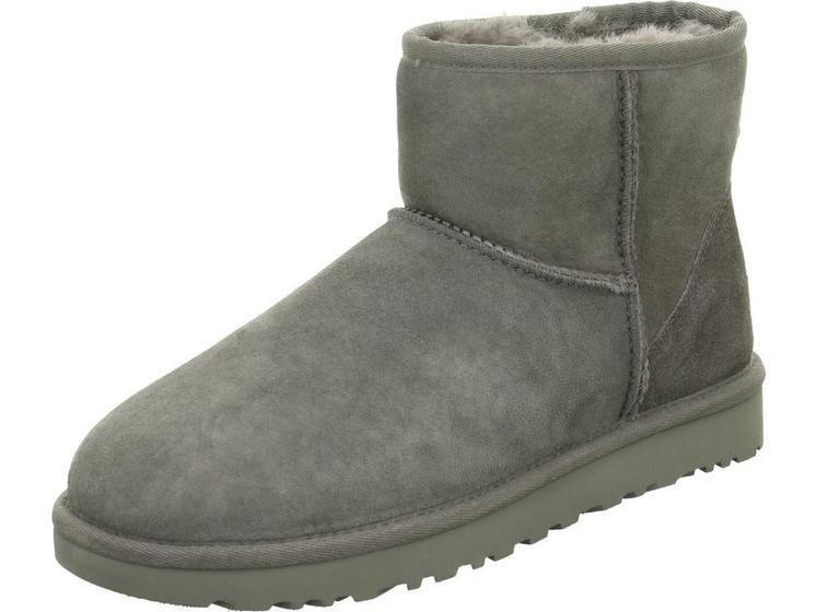 Imagem de Bota UGG Classic Mini II feminina cinza tamanho 10