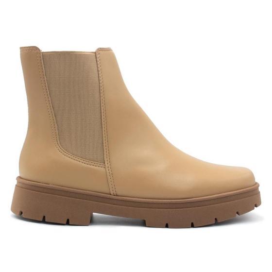 Bota Vizzano Feminina Chelsea Tratorada Napa Bota