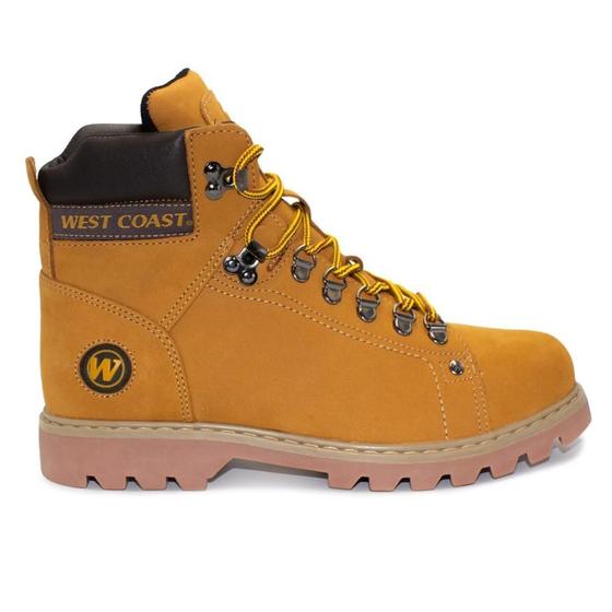 Imagem de Bota West Coast Masculina Couro Worker Classic 311001