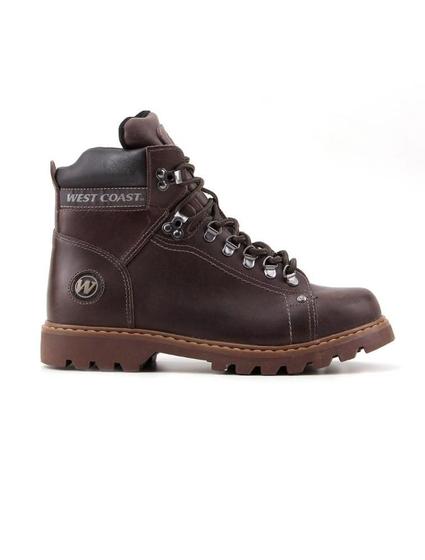 Imagem de Bota West Coast Worker Classic Couro 311001 Cafe