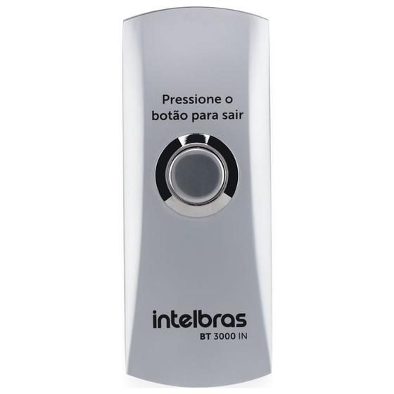 Botão Acionador De Saída Inox Sobrepor BT 3000 IN Intelbras Menor preço em Botão Acionador De Saída Inox Sobrepor BT 3000 IN Intelbras