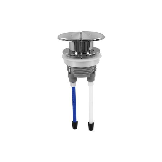 Imagem de Botão de Acionamento Duplo Elevado para Caixa Acoplada Astra MBDE Cromado