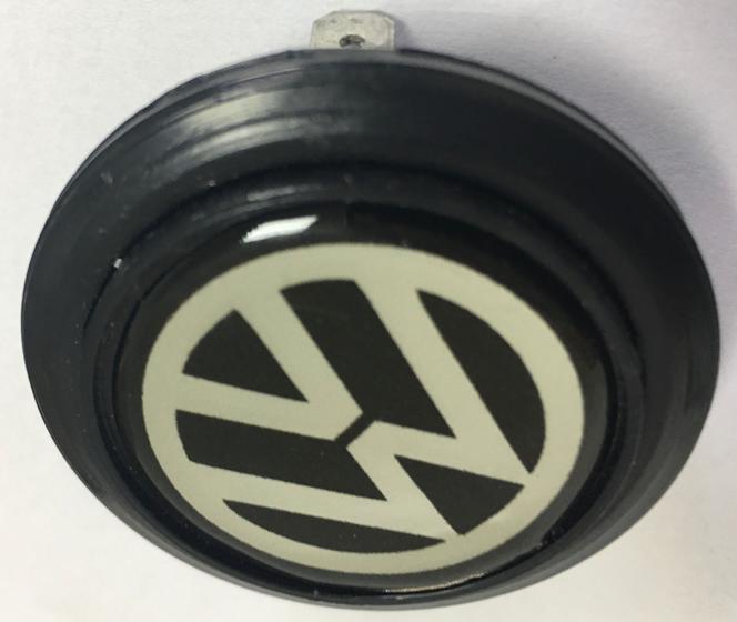 Imagem de Botão De Buzina VW Para Volantes Esportivos Encaixe 43 mm