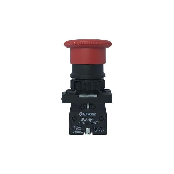 Imagem de Botão de emergencia-girar destravar 1nf vm 22mm - cod. 5beagd01