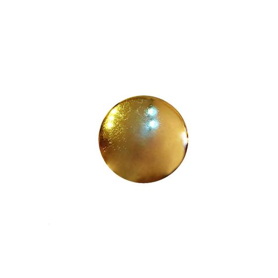 Botão De Pezinho Dourado Costura Roupa 13mm - 500 Unidades - Inova Aviament