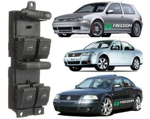 Imagem de Botão do vidro elétrico vw golf passat bora 1999 á 2013 c/7 botões