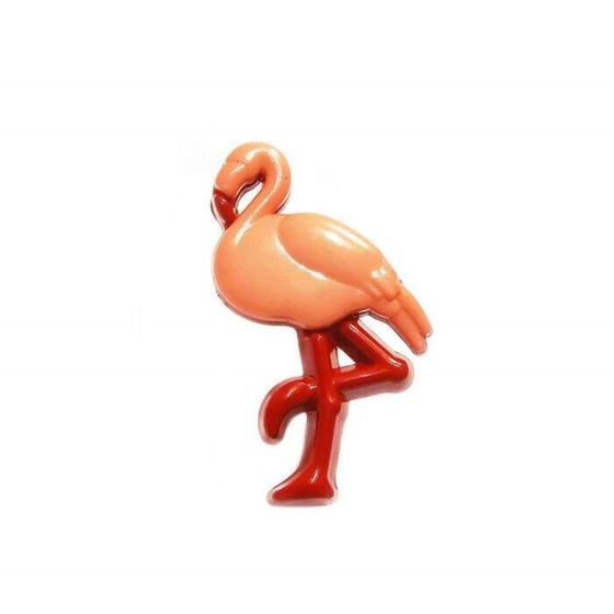 Imagem de Botão Infantil 094 Flamingo Com Pé Ref.6131 KR  C/ 25 Unidades