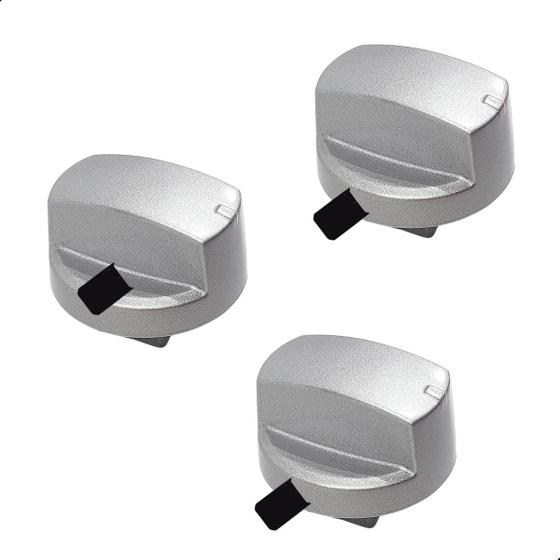 Botão Inox Forno Elétrico Electrolux Oe7mx Oe8mx Og8mx 3 Pçs Menor preço em Botão Inox Forno Elétrico Electrolux Oe7mx Oe8mx Og8mx 3 Pçs