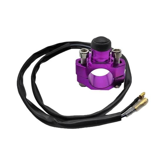 Imagem de Botão Interruptor de Parada Universal CNC para Motocicleta - KTM, Honda, Yamaha, YZF, CRF, EXC, XCF 125