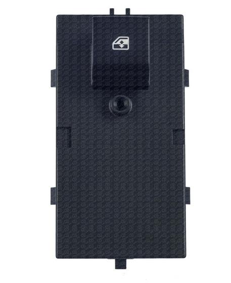 Imagem de Botão Interruptor Vidro Elérico Onix/Prisma/Cobalt/Spin Dianteiro Simples Led Azul