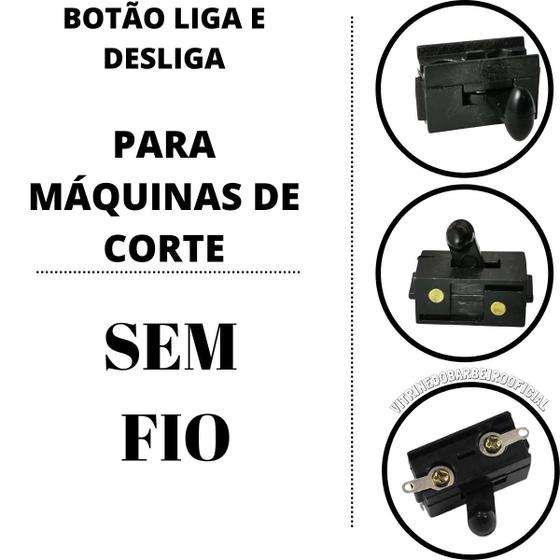 Imagem de Botão Liga Desliga P/ Máquina De Corte Sem Fio Kemei Km-119!