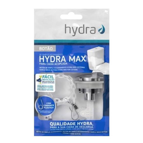 Botao Universal Acionamento Superior Hydra Caixa Acoplada Menor preço em Botao Universal Acionamento Superior Hydra Caixa Acoplada