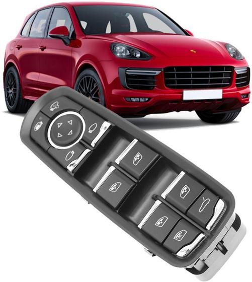 Imagem de Botao Vidro Eletrico Porsche Cayenne Panamera Macan