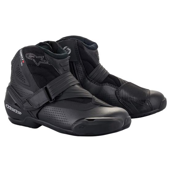 Imagem de Botas de Equitação Alpinestars Unissex - Preto/Vermelho - Tamanho 8 EUA