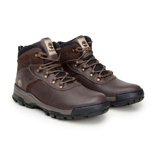 Botas Masculina Timberland em couro em couro costurada com palmilha gel