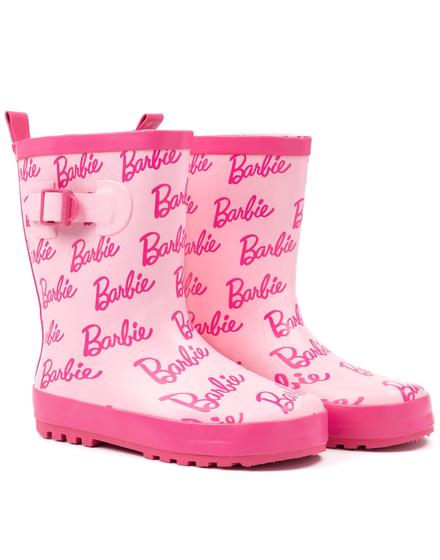 Imagem de Botas Rain Wellington Barbie Wellies para meninas rosa com glitter