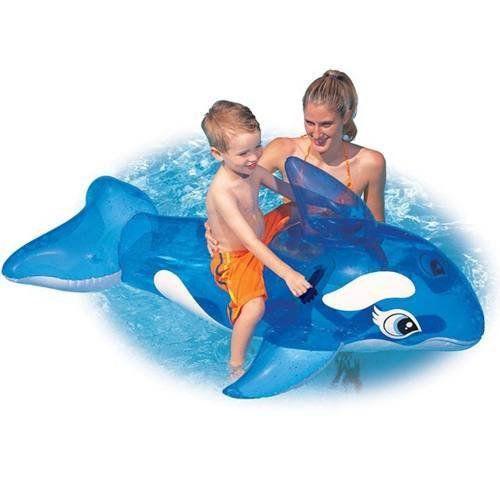 Bote Boia Inflável Baleia Transparente Com Alça Intex 58523 Menor preço em Bote Boia Inflável Baleia Transparente Com Alça Intex 58523