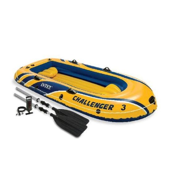 Imagem de Bote Challenger 3 Set com Acessórios Inex - Intex