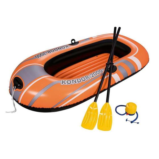 Imagem de Bote Inflável Bestway Para Adultos Hydro Force Kondor 2000 com remos e bomba