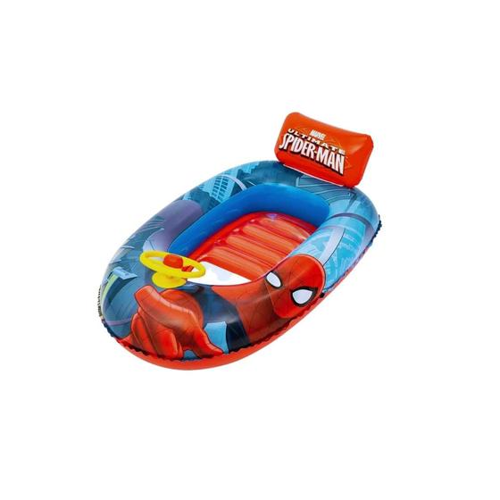Bote Inflável Homem Aranha Infantil Para Piscina Menor preço em Bote Inflável Homem Aranha Infantil Para Piscina