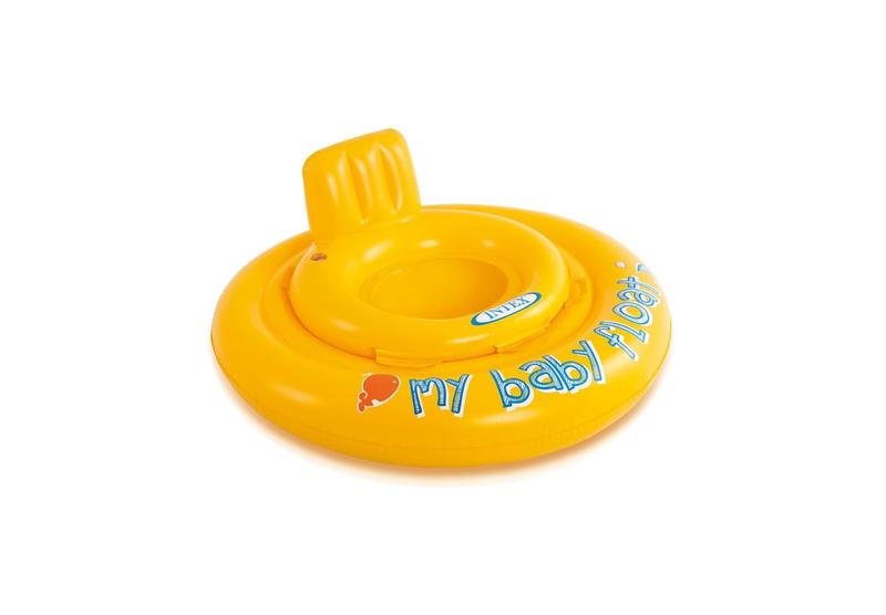 Imagem de Bote Inflável Para Bebê Com Fralda Meu Primeiro Bote Intex