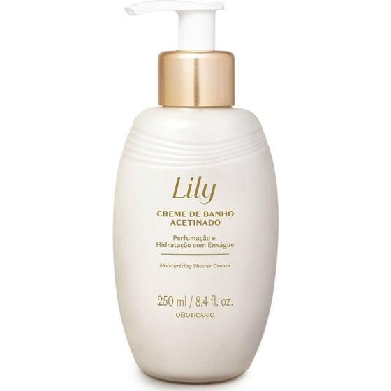 Imagem de Boticario creme de banho acetinado lily 250ml