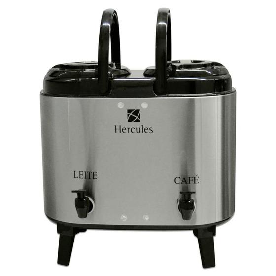 Imagem de Botijão Térmico Duplo Hércules 12 Litros em Aço Inox