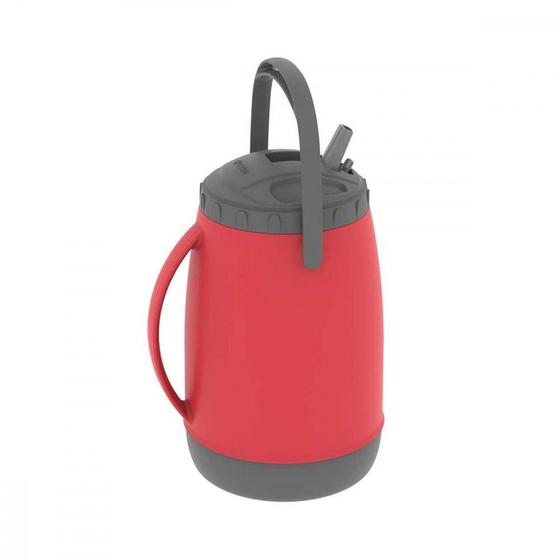 Imagem de Botijao Termico Soprano Atacama 2,5L Vermelho 09003.1100.17