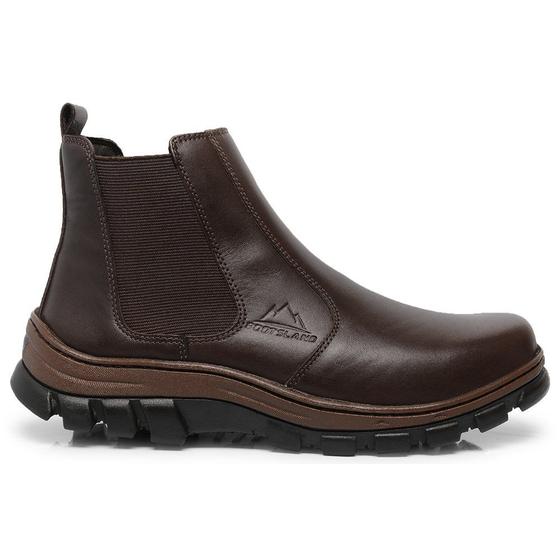 Imagem de Botina Chelsea Masculina Bootsland Em Couro Legitimo Adventu