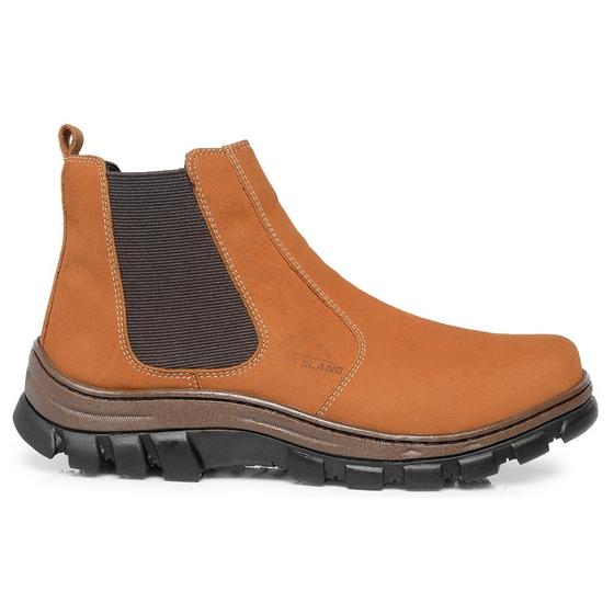 Imagem de Botina Chelsea Masculina Bootsland Em Couro Legitimo Adventu